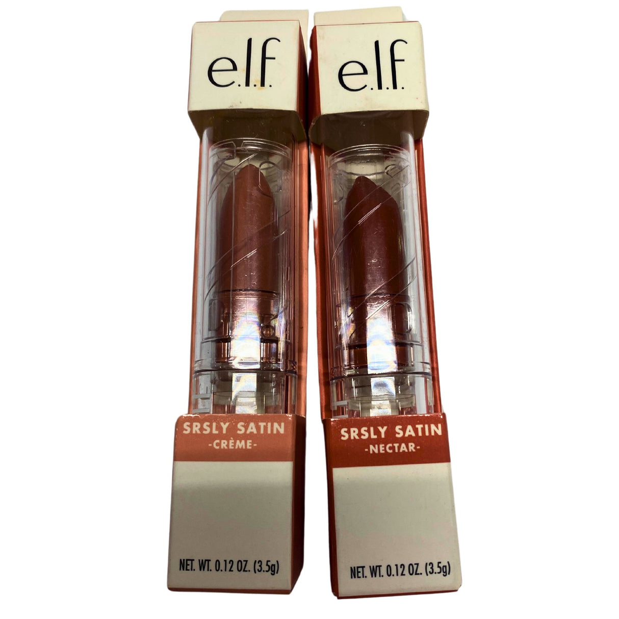 ELF SRSLY Satin Lipstick Different Shades 0.12 oz (60 Pcs Lot)