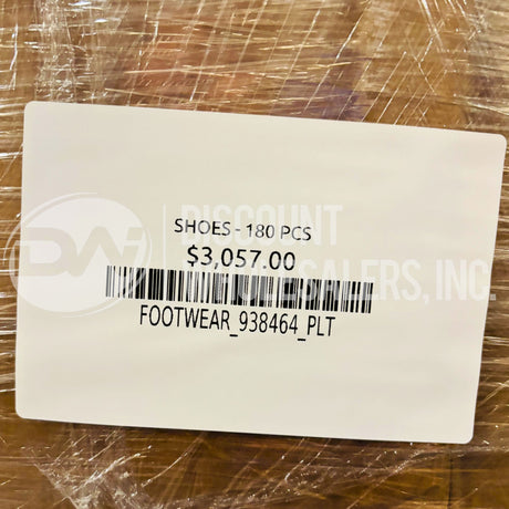SHOES #3 - (180 Pcs Per Pallet)