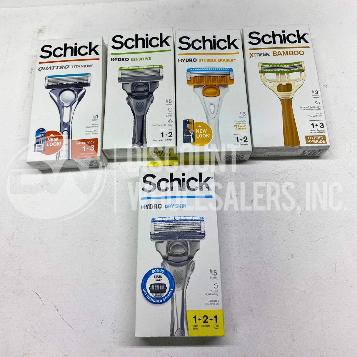Schick Men Razors Assorted (200 Pcs Lot)