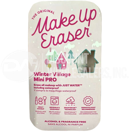 Makeup Eraser el paño reutilizable Mini Pro original para desmaquillar Winter Village (lote de 73 piezas)