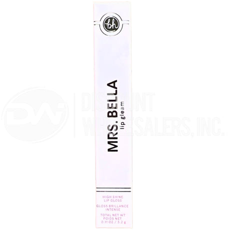 BH Cosmetics Mrs. Bella Lip Gleam High Shine Lip Gloss Shade Golden Peach (141 Pcs Lot)