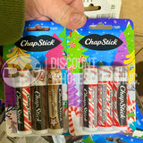 Chapstick Holiday Sugar Cookie and Candy Cane Assorted (600 Pcs Lot)