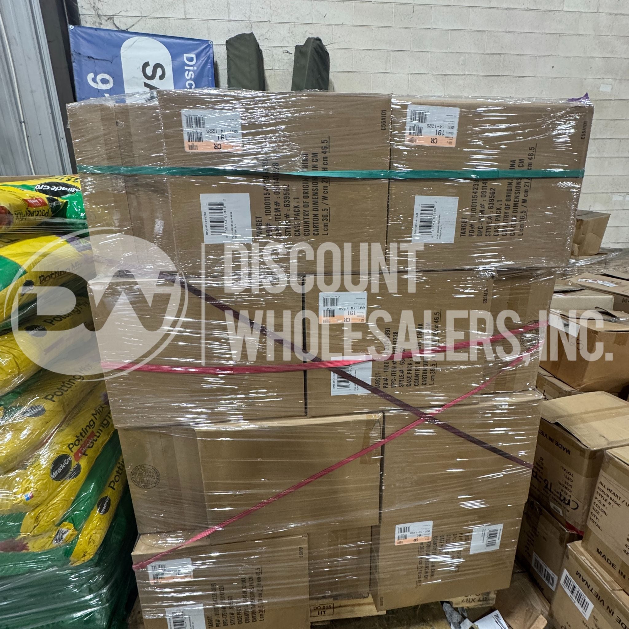 txt
TGT Paquete de cajas de mercancía general (26 tarimas por camión)