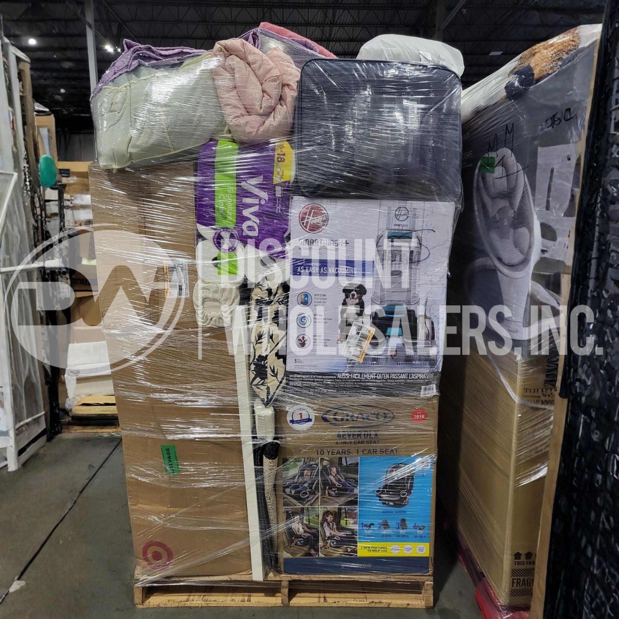 TGT Mercancía general devoluciones y retirados de estante (26 pallets por camión)