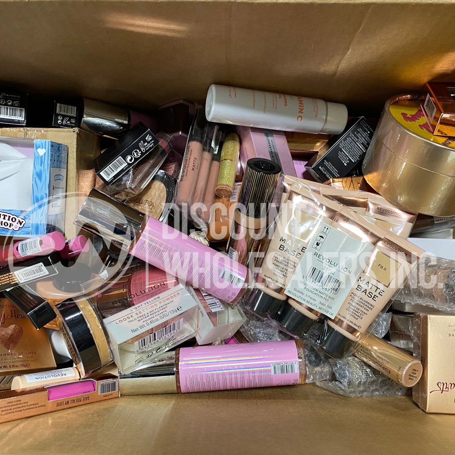  Assorted Revolution Cosmetics (250 Pcs Box)