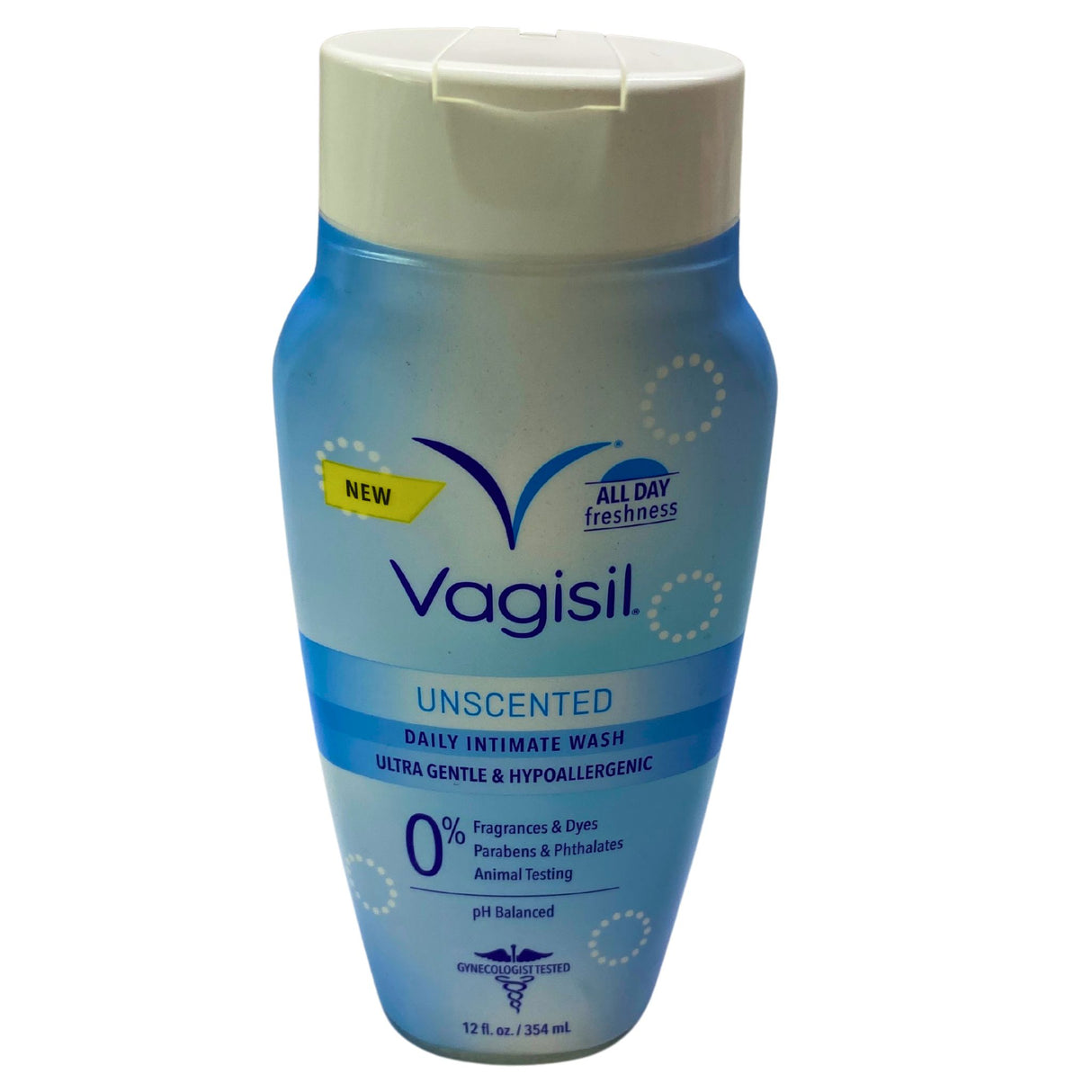 Vagisil  Unscented Daily Intimate Wash 0% Fragances Ph Balanced 12 fl Oz