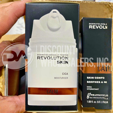 Revolution Skin Cica Moisturiser Soothes & Calms 1.69 Fl. (48 Pcs Lot)