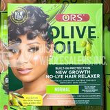ORS New Growth No-Lye Hair Relaxer Normal Strength Box Kit (72 Pcs Lot)