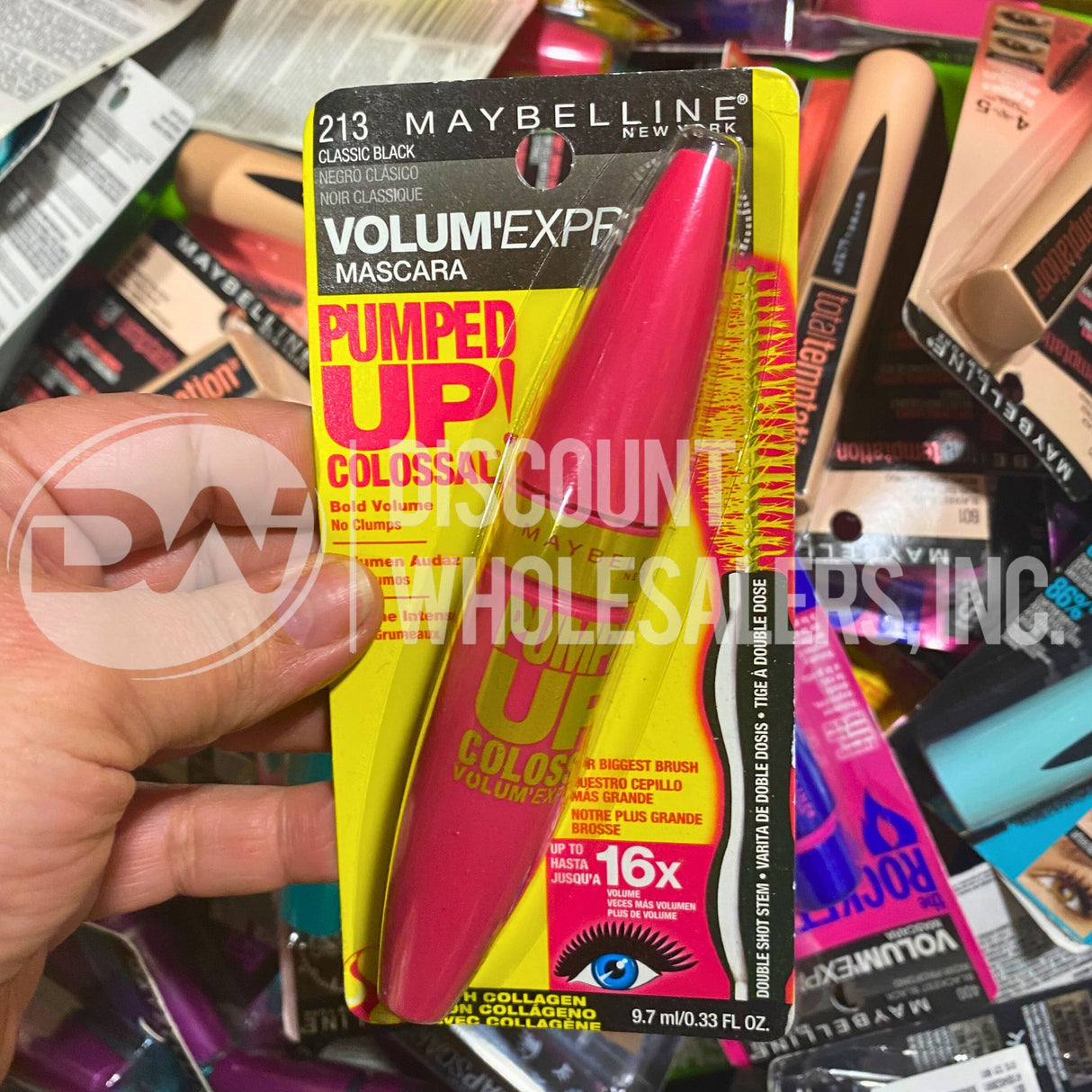 Maybelline Assorted Mascara Different Shades (150 Pcs Lot)