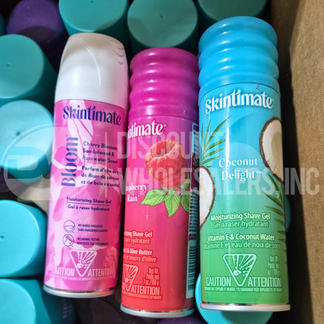 Skintimate Shave Gel Mix (180 Pcs Lot)