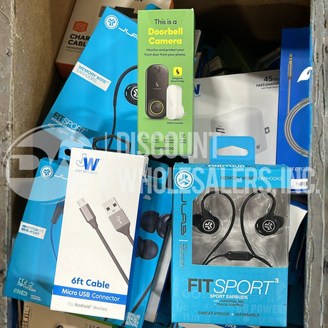 Electronics Accessories Assorted Different Styles And Brands (100 Pcs Lot)