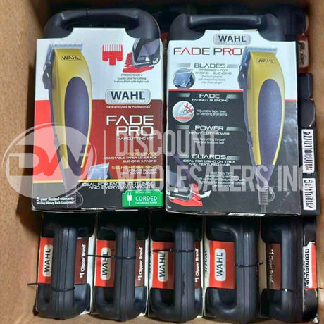 Wahl Fade Pro Corded Self-Sharpening Haircutting Kit (33 Pcs Lot)