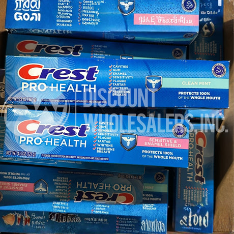 Crest Pro-Health Mix Different Sizes (130 Pcs Lot)
