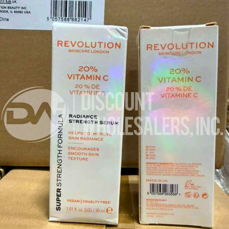 Revolución Skincare 20% Vitamin C Radiance Strength Serum Vegan 1.01 fl. (36 pcs lot)