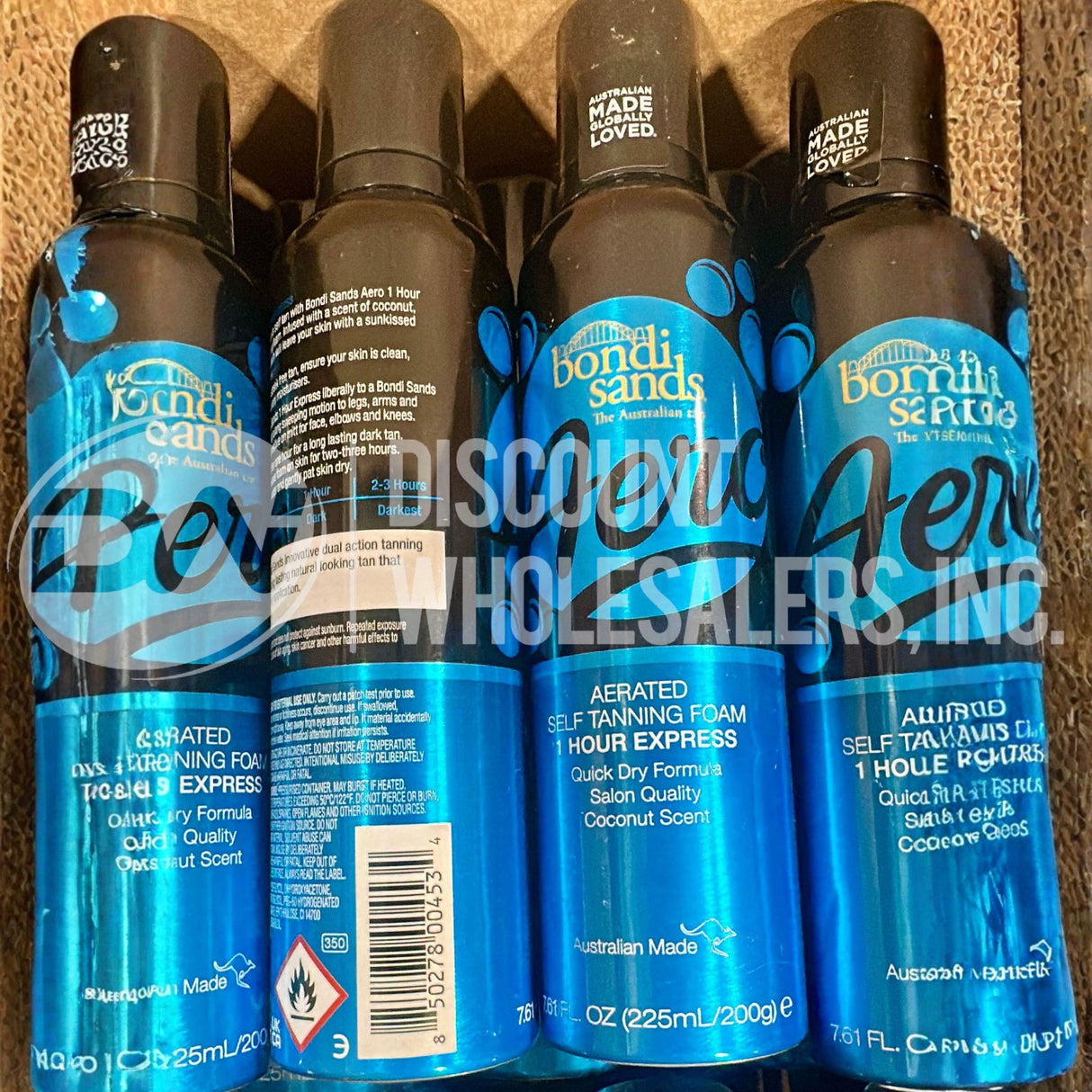 Bondi Sands Aero Aerated Self-Tanning Foam 1 Hour Express, 7.61 Oz (200 Pcs Lot)