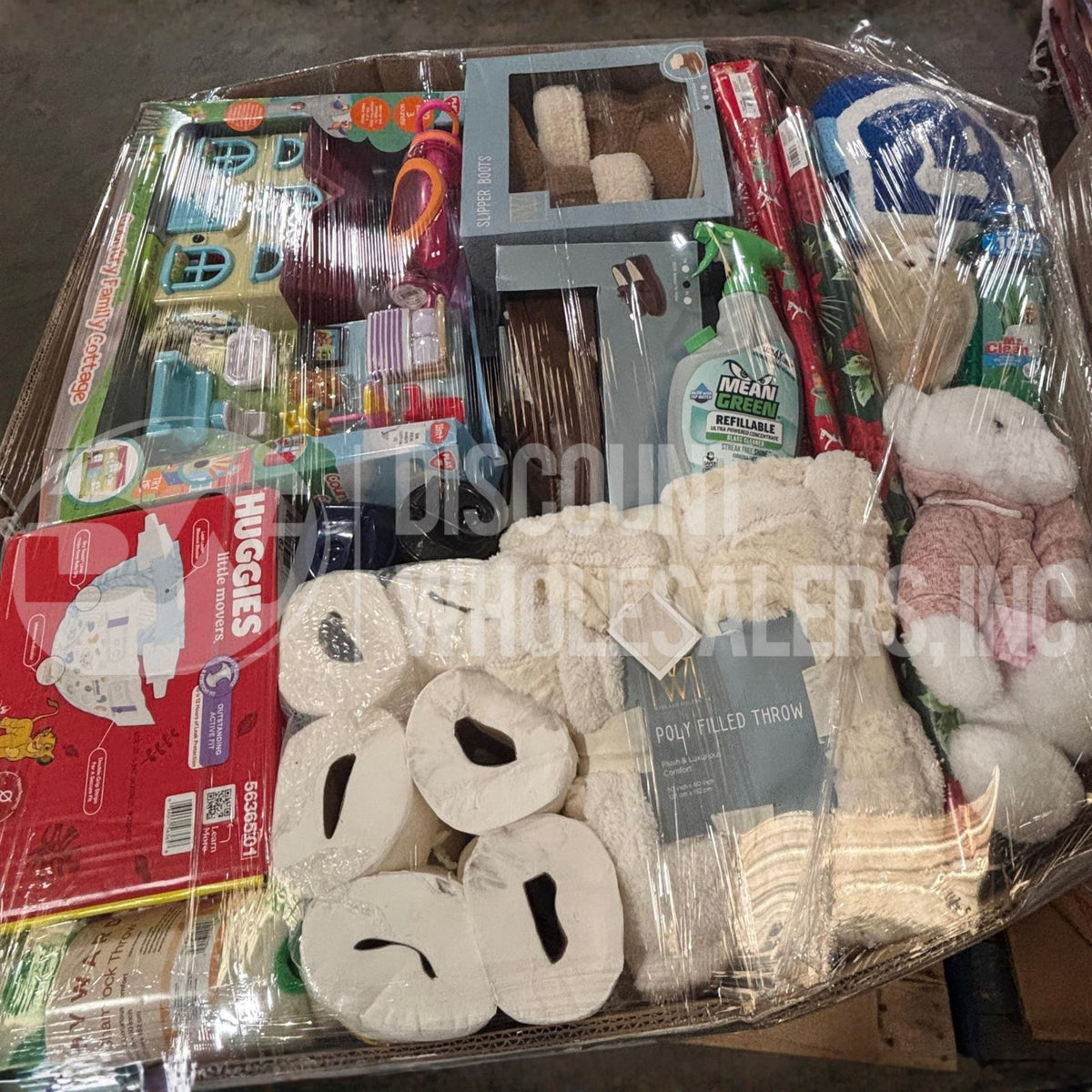 PREM Assorted GM DrugStore Shelf Pulls Pallet Gaylord (Unmanifested)