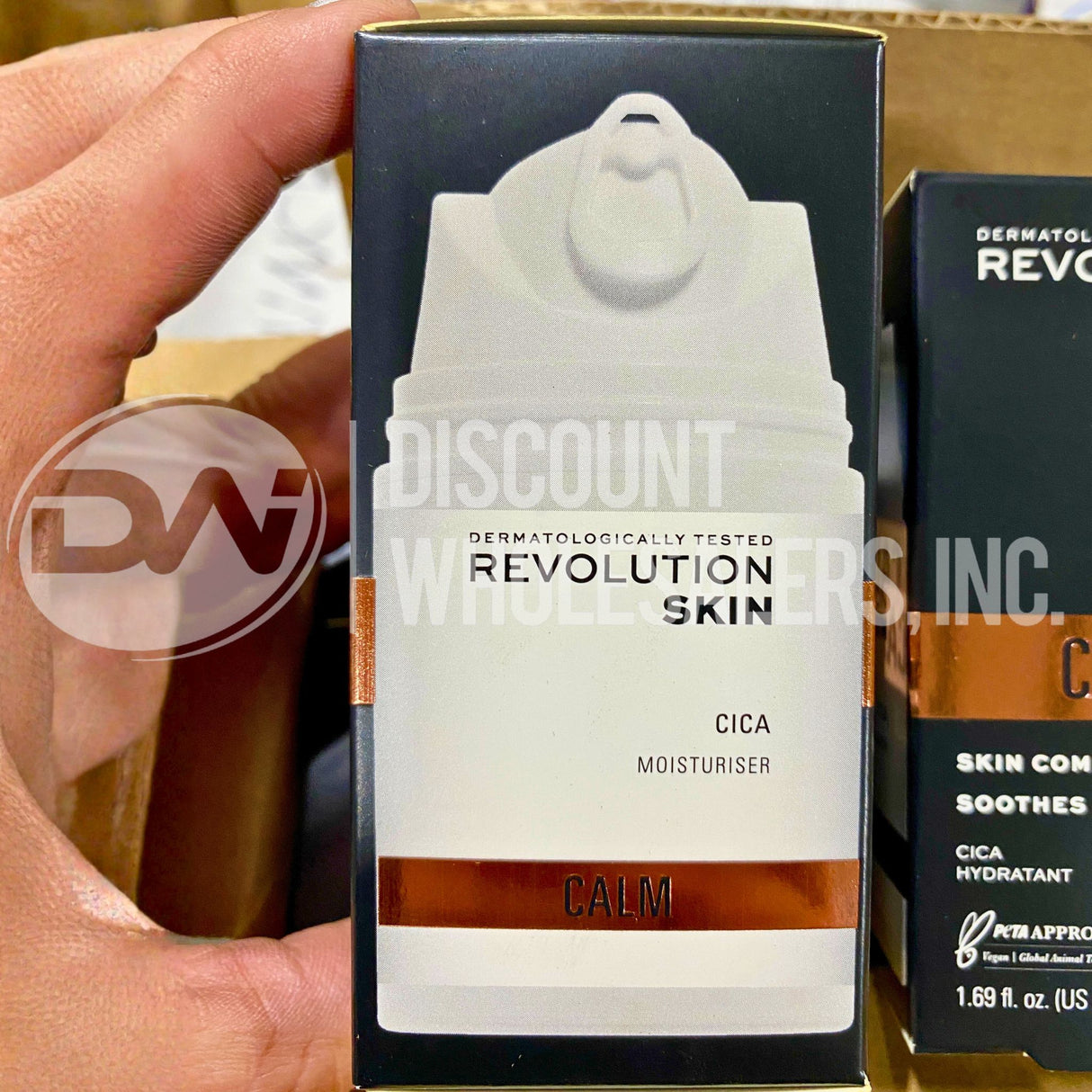 Revolution Skin Cica Moisturiser Soothes & Calms 1.69 Fl. (48 Pcs Lot)