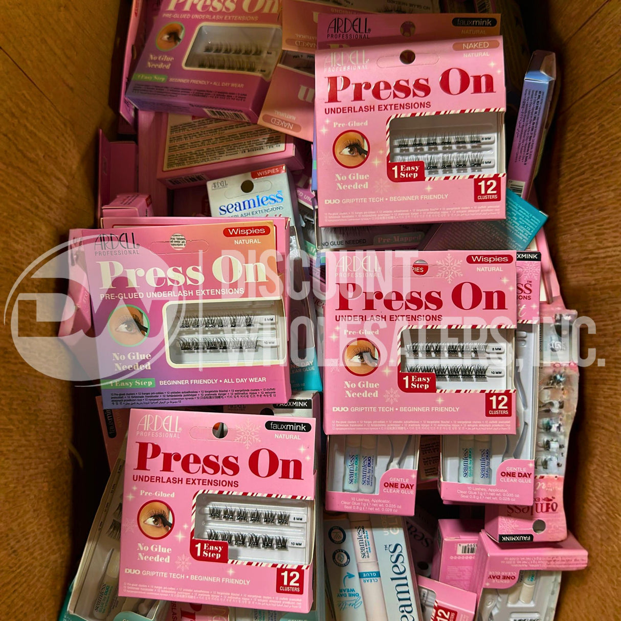 Ardell Press On And Seamless Under Lash Extensions Mix Different Sizes (250 Pcs Lot)