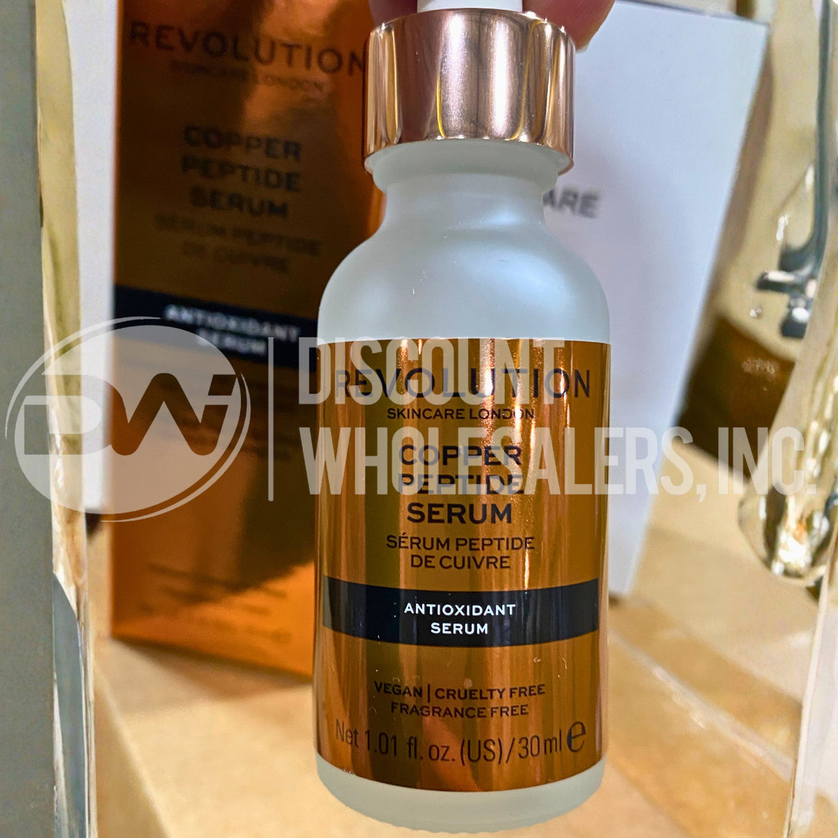 Revolution Copper Peptide Serum Antioxidant Vegan 1.01 Fl. Oz. (36 Pcs Lot)