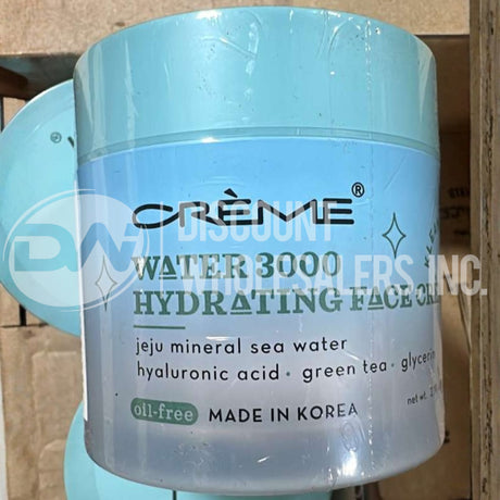 Creme - Water 3000, Nourished Skin Hydrating Face 2.19 Oz (82 Pcs Lot)