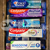 Toothpaste Assorted Different Sizes (50 Pcs Lot)