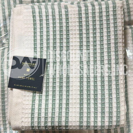 Modavari Waffle Hand Towel Blue Surf (114 Pcs Lot)