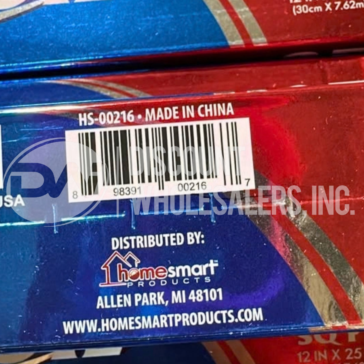 Home Smart Aluminum Foil 25 Sq Ft 12 In X 25 Ft (264 Pcs Lot)