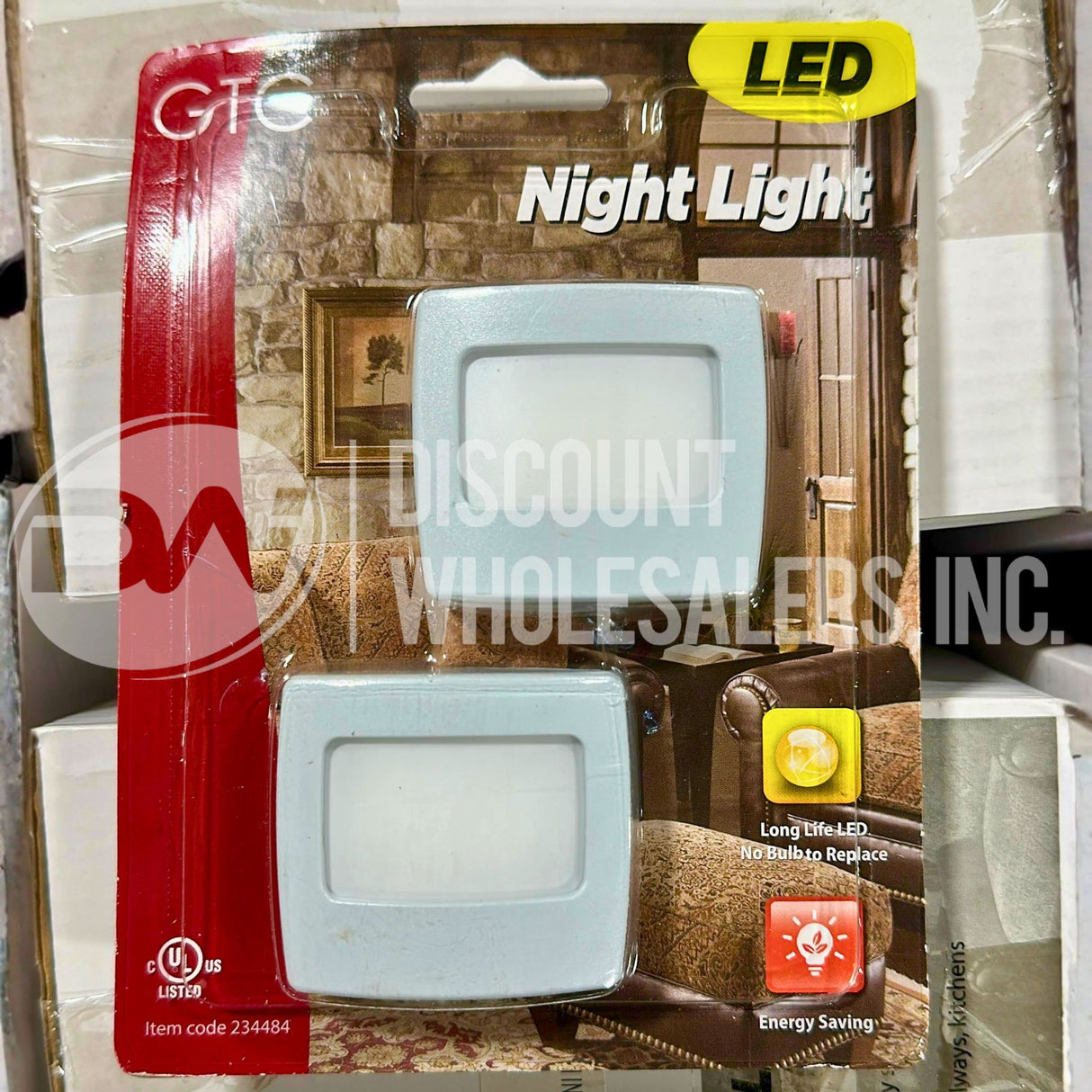 Led Nightlights GTC 0.5 Watts 234484 (72 Pcs Lot)