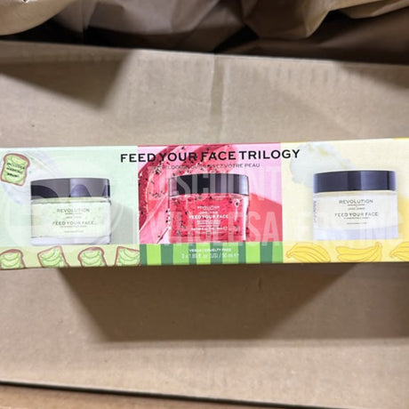 Revolution Beauty London Skincare Jake Jamie Feed Your Face Trilogy (82 Pcs Lot)