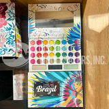 BH Cosmetics Eyeshadow Palette Take Me Back To Brazil 35 Color 1.23 Oz (198 Pcs Lot)