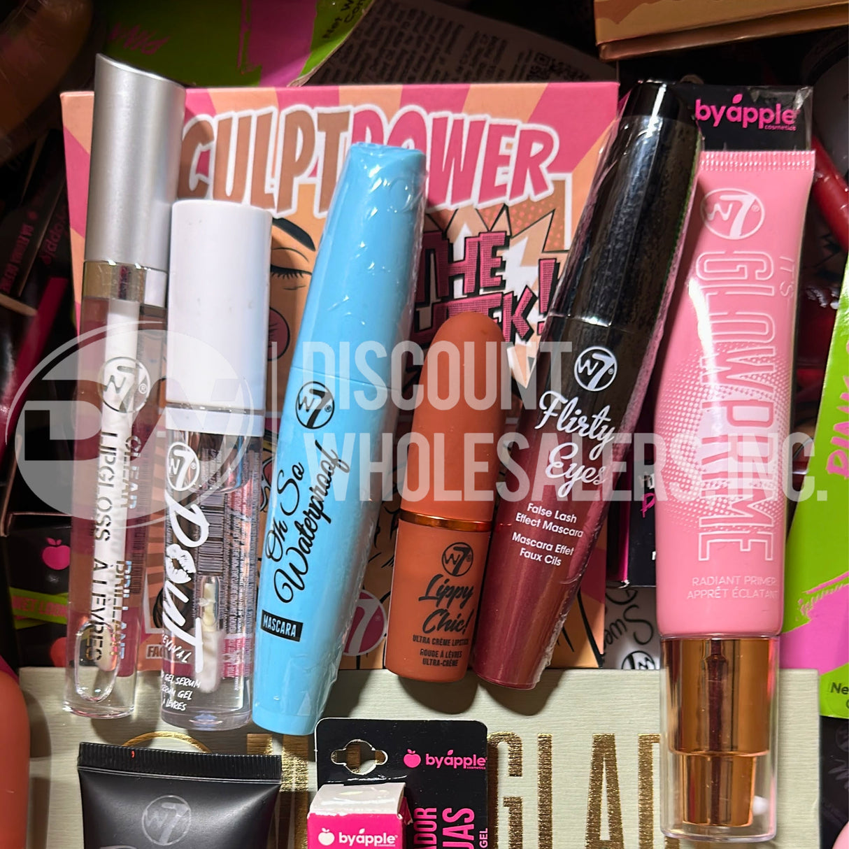 Mix de maquillaje de distintos tamaños y estilos (lote de 160 piezas)