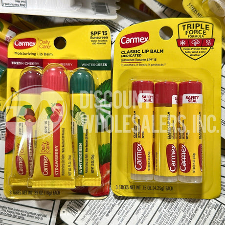 Carmex Assorted Different Styles And Sizes (280 Pcs Lot)