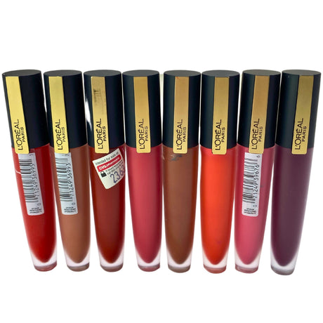 L'oreal Rouge Lip Stain Lip Gloss Different Shades 0.23 fl Oz 