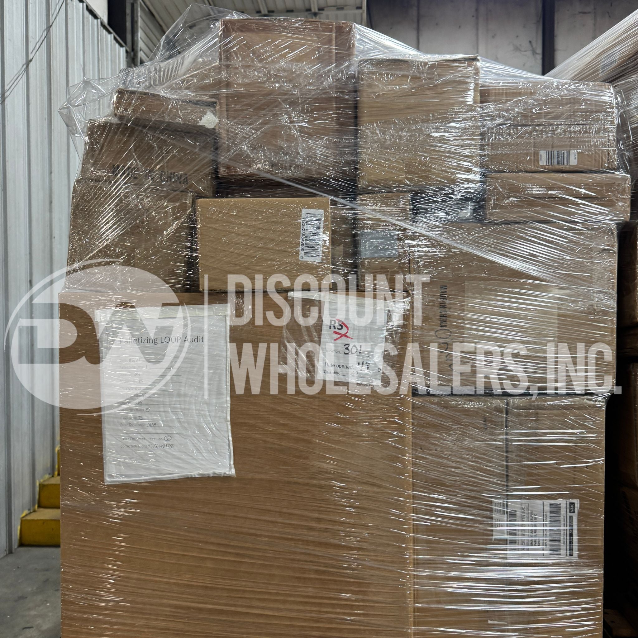 Home Shopping Retail Load Mixed General Merchandise (26 Pallets Per Truck)
