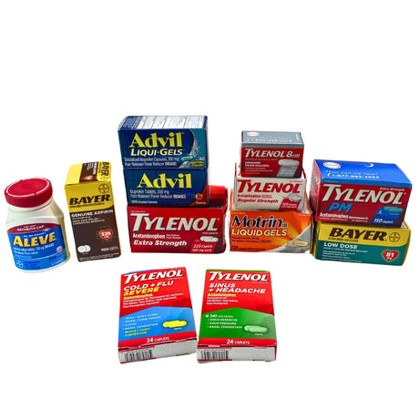 Pain Relievers & Fever Reducers, Advil, Aleve, Tylenol