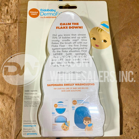 Fridababy Derma Frida The Flakefixer 3-Step Cradle Cap System (45 Pcs Lot)