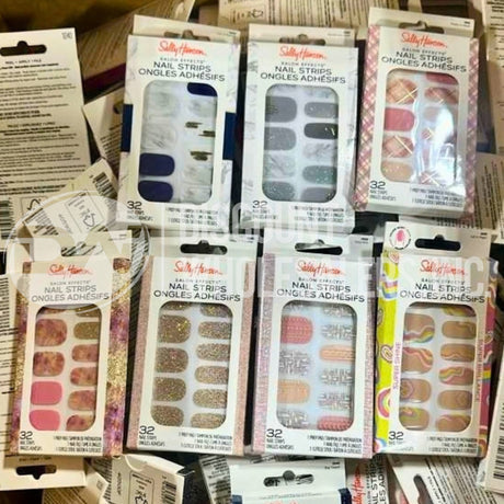Sally Hansen Salon Effects Nail Polish Strips - 32 Count Different Styles (130 Pcs Lot)