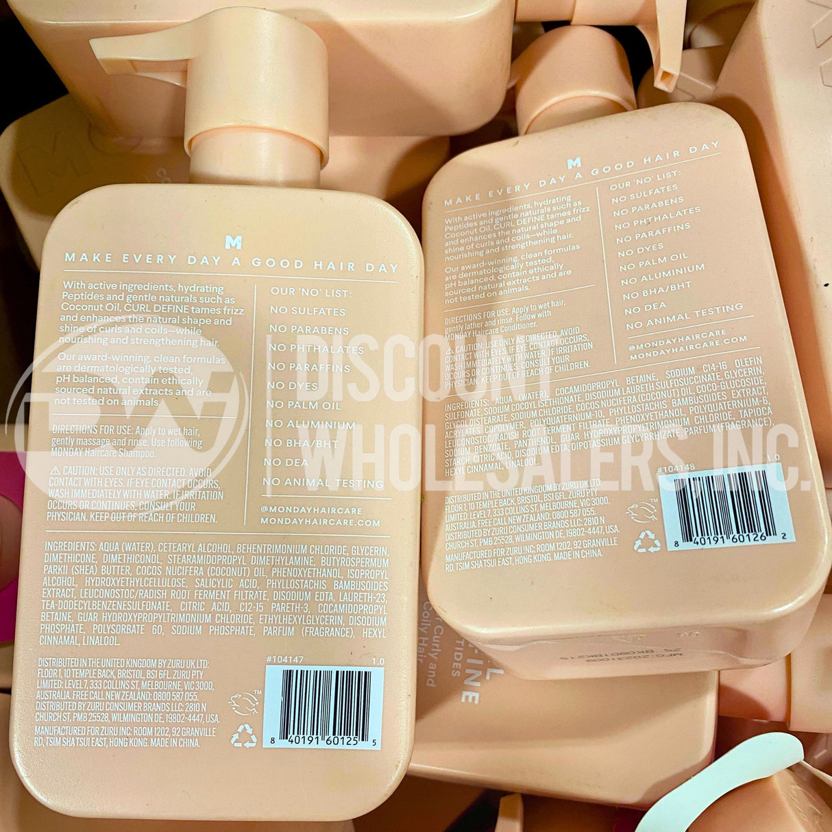 Monday Mix Shampoo & Conditioner 12 Fl. (60 Pcs Lot)