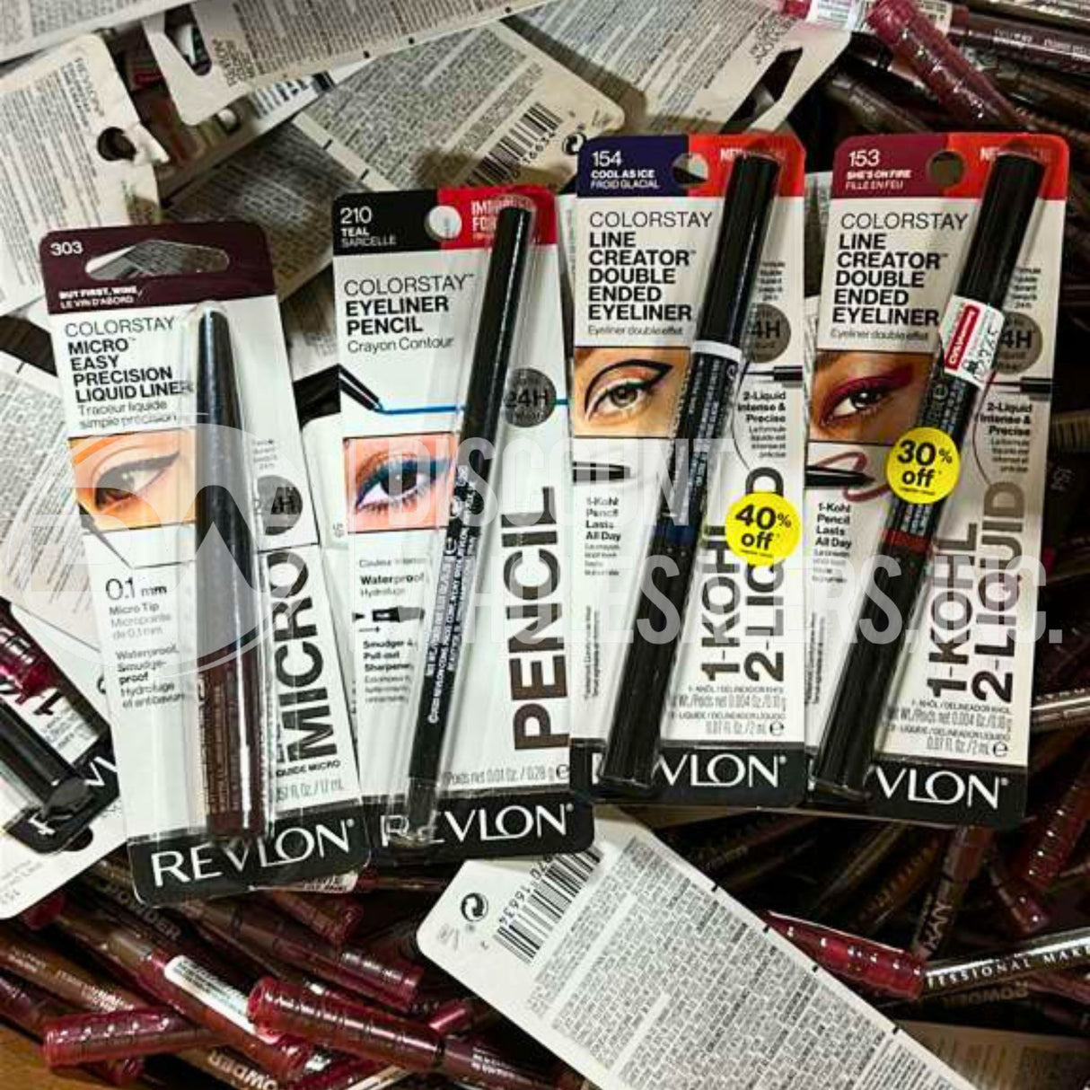 Eyeliners, Eyebrow And More, Assorted Different Shades And Brands (350 Pcs Lot)