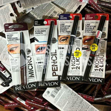 Eyeliners, Eyebrow And More, Assorted Different Shades And Brands (350 Pcs Lot)