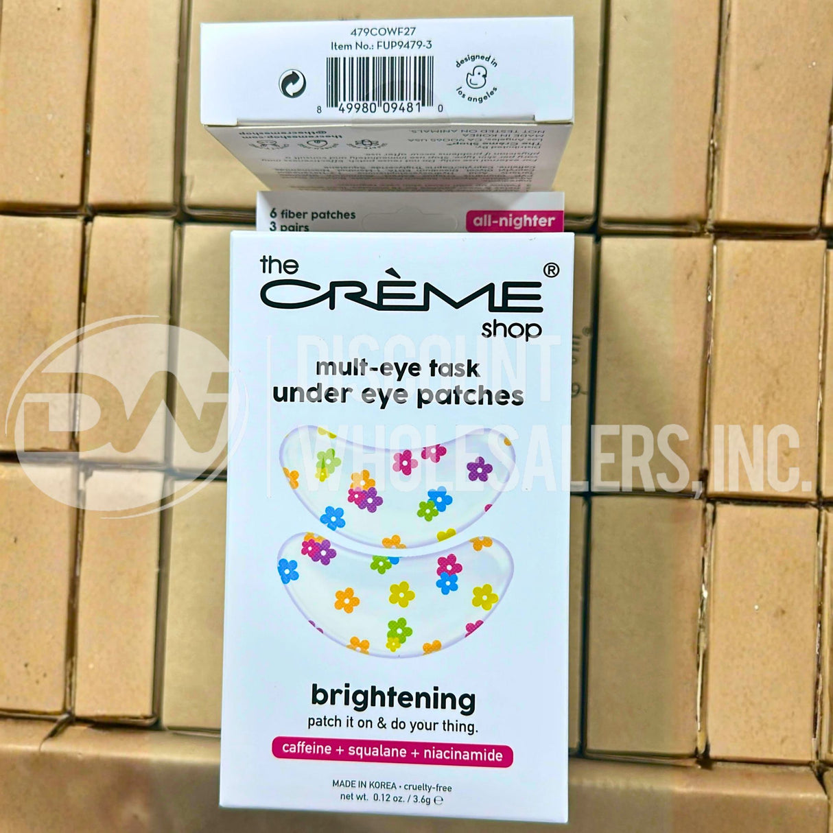 The Crème Shop All-Nighter Mult-Eye Task Brightening Under Eye Patches (72 Pcs Lot)