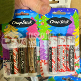 Chapstick Holiday Sugar Cookie and Candy Cane Assorted (100 Pcs Lot)