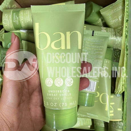 Ban body Underboob Sweat Shield Estay dry Lotion 2.5 Fl. (100 Pcs Lot)
