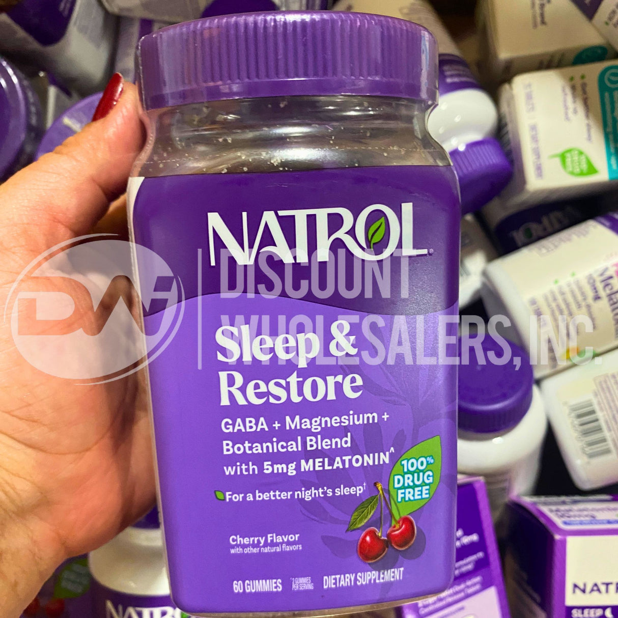 Natrol Assorted Gummies And Capsules Different Sizes (150 Pcs Lot)
