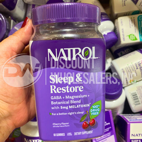 Natrol Assorted Gummies And Capsules Different Sizes (150 Pcs Lot)
