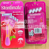 Skintimate Raspberry Rain Scented 4 Blade Razors 4 Razors (227 Pcs Lot)