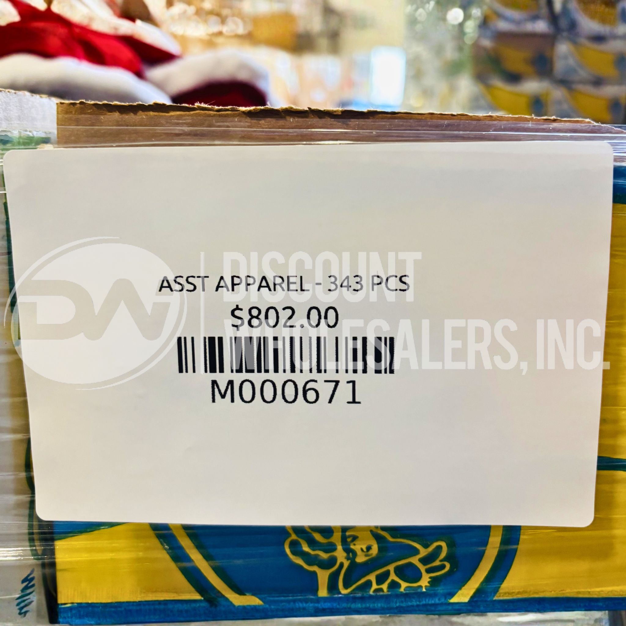 alt
ROPA SURTIDA (343 Piezas Por Palé)