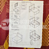 Armless Sofa (12 Cases Per Pallet)