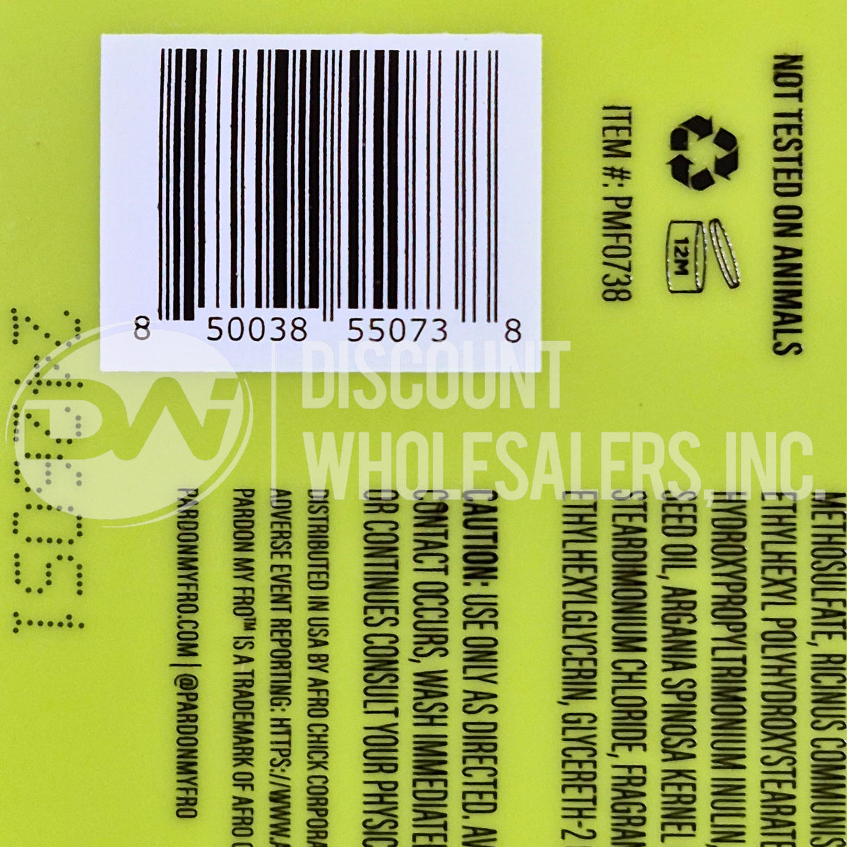 Pardon My Fro Moisturizing Hair Milk- 12 Fl Oz (87 Pcs Lot)