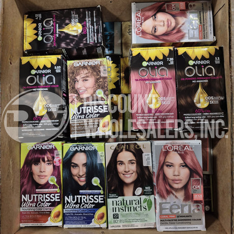 Hair Dye Assorted Different Brands (150 Pcs Lot)